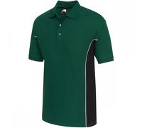 Orn Clothing 1180 Silverswift Two Tone Poloshirt Bottle/Black 5XL Colo 5XL