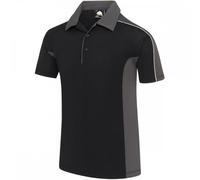 Orn Clothing 1198 Avocet Two Tone Polyester Poloshirt Black/Graphite X XL