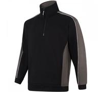 Orn Clothing 1288 Avocet Two Tone 1/4 Zip Sweatshirt Black/Graphite 2X 2XL