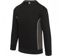 Orn Clothing 1290 Silverswift Two Tone Sweatshirt Black/Graphite XS Co XS