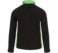 Orn Clothing 4280 Silverswift Two Tone Softshell Jacket Black/Lime 5XL 5XL