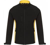 Orn Clothing 4280 Silverswift Two Tone Softshell Jacket Black/Yellow 5 5XL