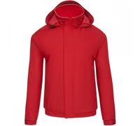 Orn Clothing 4300 Fulmar Bomber Jacket Red L Colour: Red, Chest Size: L