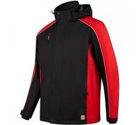 Orn Clothing 4688 Avocet EarthPro Jacket Black/Red L Colour: Black/Red L