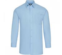 Orn Clothing 5510 The Classic Oxford Long Sleeve Shirt Sky Collar Size 18"