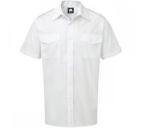 Orn Clothing 5700 The Premium Pilot Short Sleeve Shirt White Collar Si 18.5"