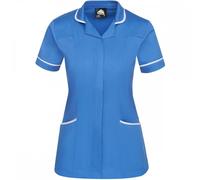 Orn Clothing 8600 Florence Classic Tunic Hospital Blue with White Trim UK 18