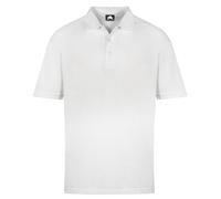 ORN Polo Shirt for Men Adult - Short Sleeve Workwear | UK Casual Smart Tops for Men, Professional Work Wear - 1150 Eagle - White, Medium