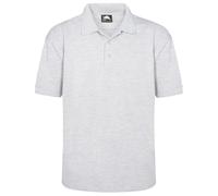 ORN Polo Shirt for Men Adult - Short Sleeve Workwear | UK Casual Smart Tops for Men, Professional Work Wear - 1150 Eagle Ash Gray - 4XL