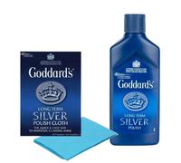 ORNACH® Silver cleaner for jewellery | Goddards silver polish & silver polishing cloth | silver cleaning cloth | silver cloth for cleaning silver jewellery | silver jewellery cleaner solution