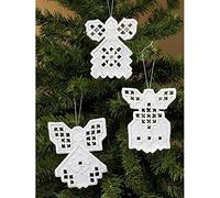 Ornament Angels I Hardanger Kit