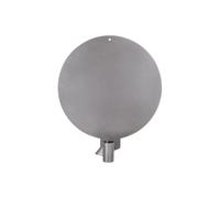 Ornament Candlestick Round Stainless Steel
