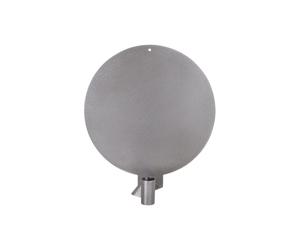 Ornament Candlestick Round Stainless Steel
