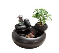 Ornament Desktop Fountain Waterfall Tabletop Fountain Feng Shui Zen Indoor Desktop Waterfall Fountain Ornaments