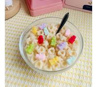Ornament for Christmas Grain Candle Bowl Great Accessories Candles 3 core Grain Candles Burn Better Spoon Bowl Ornaments for Home Indoor Party Decor