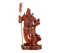 Ornament, Guan Gong Statue, Feng Shui lucky Guan Yu Art Sculpture, Home office Decoration