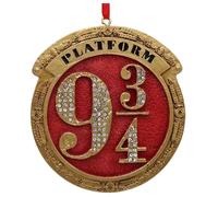 Ornament hanging decoration kit Nemesis Now Harry Potter Platform 9 3/4 Doré 8,2 cm