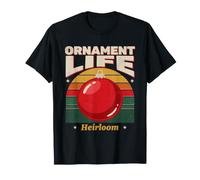 Ornament Life Heirloom Retro Christmas T-Shirt