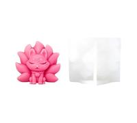 Ornament Mold, Nine Tail Foxes, Resin Craft Molds, Jewelry Making Accessories, Suitable for Soaps and Candle Soap Supplies