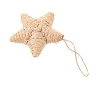 Ornament Rustic Farmhouse Hanging Woven Straw Five Point Star Decor