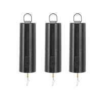 Ornament Spinner Ornament Spinners For Christmas Tree Disco Ball Rotator Battery Operated Hanging Display Wind Spinner Motor Black Wind Chimes Garden Decor (three)