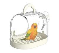 Ornamental Bird | Parrot Holder to Take Away - Portable Bird Cage with Bottom Tray for Home, Office, Travel, Hiking, Cage Door Anti-Escape, Cage