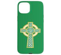 Ornamental Celtic High Cross Decorative Knotwork 4 Case for iPhone 15 Plus