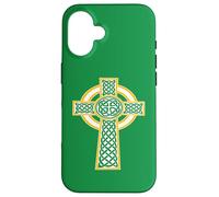 Ornamental Celtic High Cross Decorative Knotwork 4 Case for iPhone 16