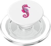 Ornamental Seahorse Marine Illustration PopSockets PopGrip for MagSafe