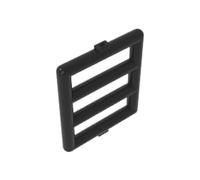 Ornaments 1X4X3 Grid Window 10PCS Compatible with Lego GDS-90206 Classic Bulk Toy MOC Color:Black