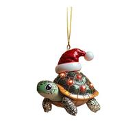 Ornaments Cozy Christmas Ornaments Acrylic Cute Christmas Trees Hanging Decorations Rustic Nature Themed Home Decor A Ornament (One Size)