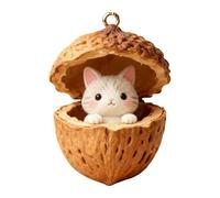 Ornaments Cozy Christmas Ornaments Mini Acrylic Hanging Decorations Figurine Nature Themed Home Decor 14mm Quartz Nail (A, One Size)