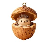 Ornaments Cozy Christmas Ornaments Mini Acrylic Hanging Decorations Figurine Nature Themed Home Decor Crystal Rocking Ornament (D, One Size)