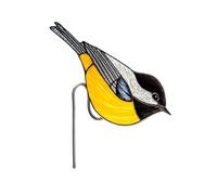 Ornaments Decoration! Acrylic Potted Bird Flower Pot Decoration Unique Design Helps You Create A Space and Show Your!