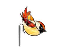 Ornaments Decoration! Acrylic Potted Bird Flower Pot Decoration Unique Design Helps You Create A Space and Show Your!