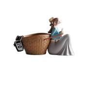 Ornaments Decorations Resin character Statue Storage Key Decorationr,Candy Jewelry Earrings Tray Home Decor,Key Decorationr for Entryway,Modern people Sculpture Table Decor Indoor Decor(A-1 decorate