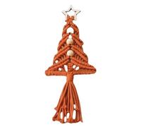 Ornaments for Christmas Tree,Macrame Tassel,Boho Christmas Macrame Decoration | for Bedroom Living Room Apartment Gallery Room Home Indoor Wall Door Party Holiday