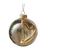 Ornaments for Christmas Tree Musical Christmas OrnamentMusical Note Tree | Decoration With Hanging Ribbon Vintage Metal Bell Construction for Door,Wall,Indoor Farm-Style Holiday Layout