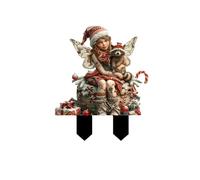 Ornaments for Christmas Tree Romantic Christmas and Raccoon Indoor and Outdoor Acrylic Decoration Wearresistant Ground Insert Pendant Decoration Living Room & Tree Wall Art Decor
