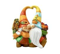 Ornaments for The Home Autumn Gnome Figurine Whimsical Desktop Ornament for Home and Festive Fall