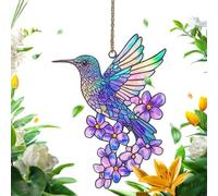 ornaments for the home Sun Catchers for Window | Rainbow Art Panel Acrylic Courtyard Branches Garden Kitchen Balcony Railings