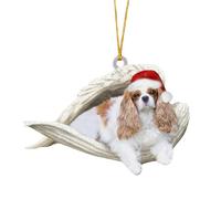 Ornaments for Xmas Tree Christmas Decorative Dog Pendant Angel Pendant Christmas Tree Decorative Accessories Props Home Decor Hanging Ornaments