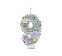 Ornaments for Xmas Tree Decorations Digital Birthday Candle Cake Decoration First Birthday Celebration Party Candle Flower Unique for Adults