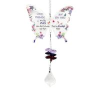 Ornaments Garden Sun Catchers, butterfly Crystal Suncatcher Birthday Gifts for My Special Friend, Best Friendship Presents to My Bestie Christmas Anniversary Graduation Gifts
