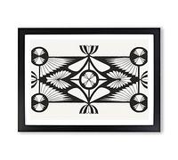 Ornaments Vol.4 by Samuel De Mesquita Framed Print | A2 Black Framed Wall Art | Ready to Hang | Modern Nature Picture | Living Room Bedroom Lounge Office
