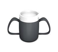 Ornamin 2 Handled Tumbler with Discreet Spout - Anthracite