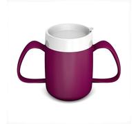 Ornamin 2 Handled Tumbler with Discreet Spout - Mulberry