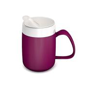 Ornamin Cup with Drinking Trick spout Attachment with Small Opening (Diameter 5 mm) (BlackBerry)