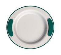 Ornamin Keep Warm Plate, Teal