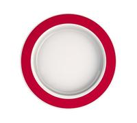 Ornamin Large Plate with tilt Trick (red Edge)